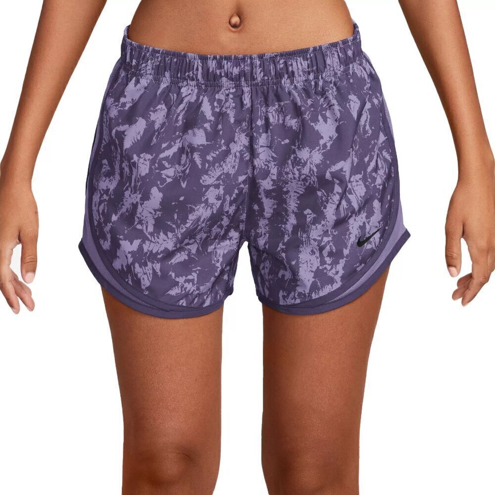 NWT Nike Dri-Fit Mesh Tempo Purple Printed Running